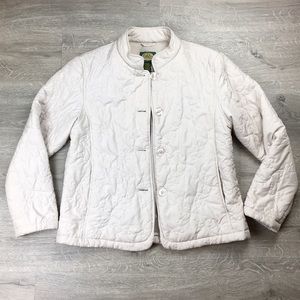 Cabela’s women quilted light jacket Med